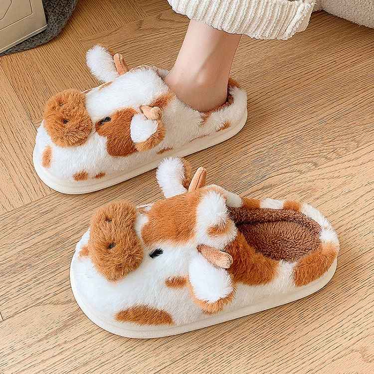 Morbide Pantofole Peluche - Moo&Snug™